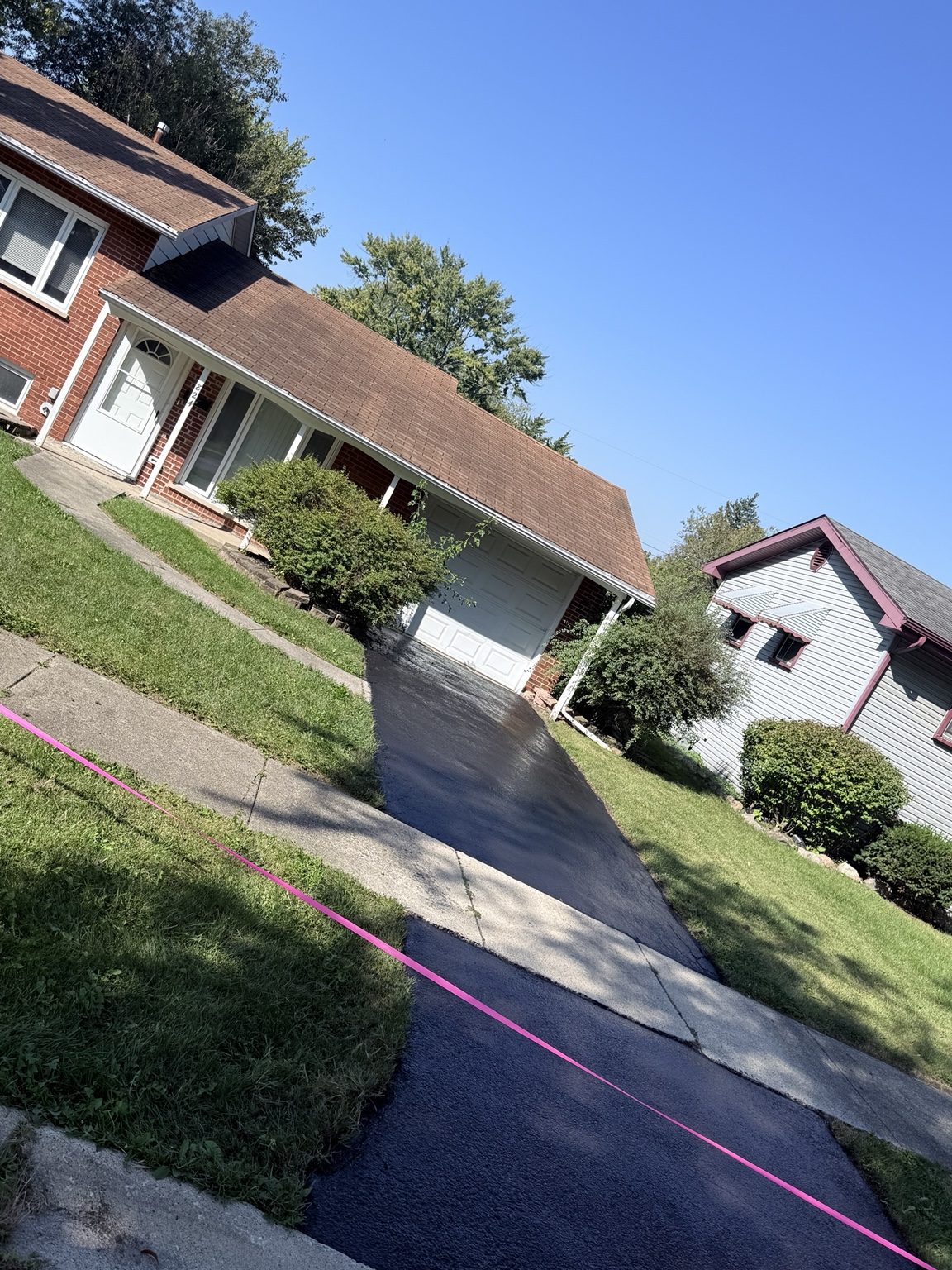 Asphalt prep and repair work